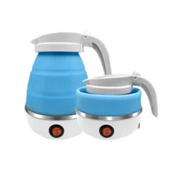 Portable Foldable Electric Kettle 600ml Fast Boil Travel Kettle