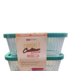NEW ARRIVAL Crinkle Container Small (350 ml) pack of 2