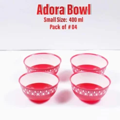 Adora Bowl Small Size: 400 ml Pack of 4