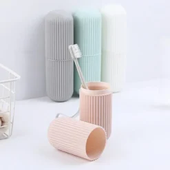 Travel Portable Toothbrush Toothpaste Holder Cover Cup