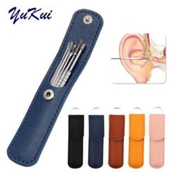 Tool Ear pick Sticks Ear Cleanser Spoon Ear wax 6 PCS /SET