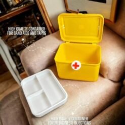 First Aid And Medicine Box Material: Plastic