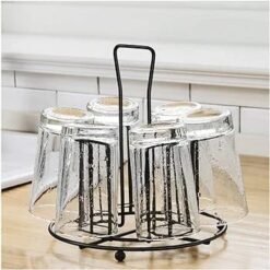 Metal Glass Stand.