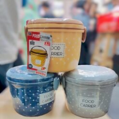 Food Carrier Lunch Box 2in1 Under Mini Steel Box.