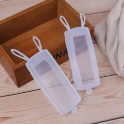 Silicone Transparent ear TV Remote Case Air Conditioning Dust Protect Bag Remote (Small Szie)