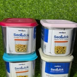 Dry Fruit Airtight Jar – 750 ML Transparent Food Storage Container