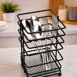 🥄 Metal Spoon Rack – Durable Kitchen Organizer