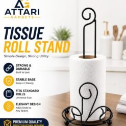 🧻 Metal Tissue Stand – Elegant Tissue Holder