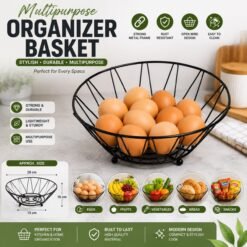 Multi-Purpose Organizer Basket