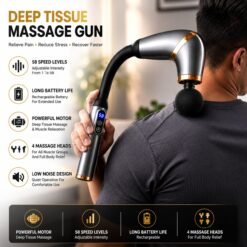 Portable Massage Gun – Deep Tissue Muscle Relaxation