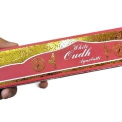 White Oudh Agarbatti – Premium Incense Sticks (Pack of 6)