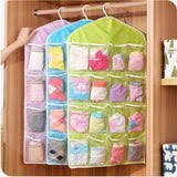 16 Pockets Clear Hanging Bag – Multipurpose Organizer