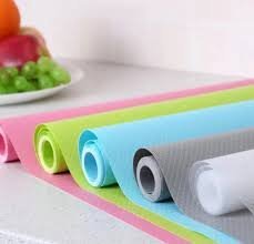Non-Slip Fridge Sheets Mats 45cm x 150cm – Refrigerator Liners Roll