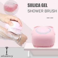Magic Silicone Massage Bath Brush – Soft Body Scrubber for Shower
