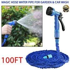 Magic Hose Water Pipe – 100ft Garden &amp Car Wash Expandable Pipe