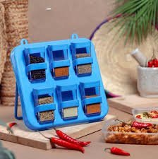 Mini Spice Rack – 6 Pcs | Compact & Organized Kitchen Storage