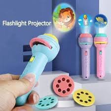 Mini Flashlight Projector Slide Projector Toy