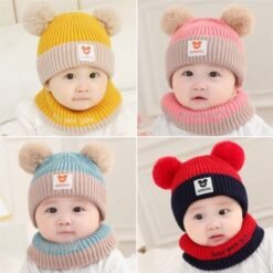 Baby Winter Hats & Scarf – Cozy Beanies for Kids