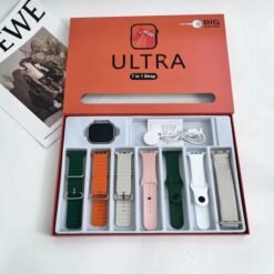 7 in 1 Ultra Smart Watch Series 8 – Wireless Charging | 2.1 Inch IPS HD Display | NFC Smartwatch