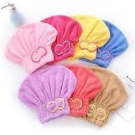 Microfiber Hair Wraps Bath Towel Cap Hat Spa