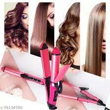 2-in-1 Nova Hair Straightener NHC-1818 – Hair Curler & Straightener