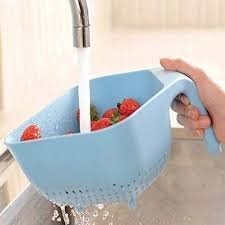 Kitchenware Vegetable & Fruit Basket – Multi-Purpose Rice Wash Basket