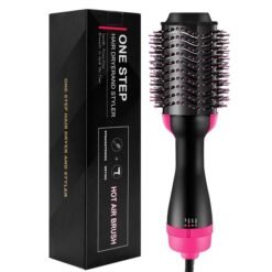 One Step 3-in-1 Hot Air Brush – Hair Dryer, Straightener, and Volumizer in One