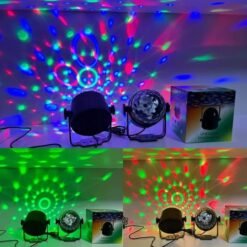 Party Disco Lights with Bluetooth Speaker