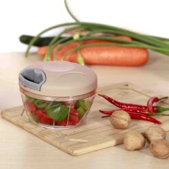 🥗 Manual Speedy Chopper & Garlic Slicer