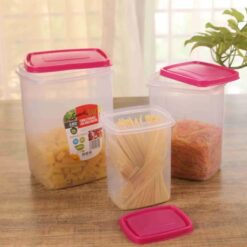 🍪 *Premium Snack Jar – Pack of 3* ✨