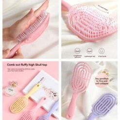 Mini Hair Brush – Compact Portable Hair Detangling Brush
