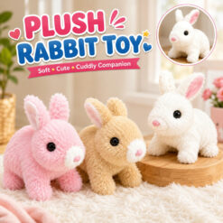 🐰 *Plush Rabbit Toy with Sound & Motion*