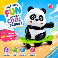🐼 *Panda Action Toy Set for Kids – 3 Pcs*
