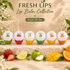 💋 FreshLips Lip Balm Collection – Pack of 6